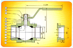 Three Pes. Design Screwed End