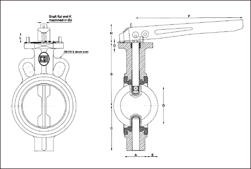 CRI BUTTERFLY VALVE